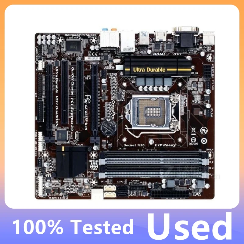 

Ga-b85m-d3h 32 ГБ Lga 1150 Ddr3 Микроплата Atx B85 100% протестировано, полностью работает