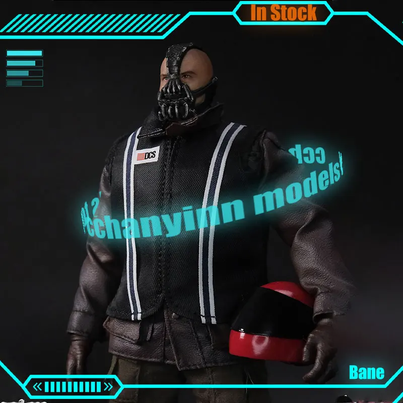 Original 1/12 Remad Custom Bane Anime Figur Zerstörer Bat Killer Bane Action Figur Sammlung Dc Bane Statue Kind Spielzeug Geschenke