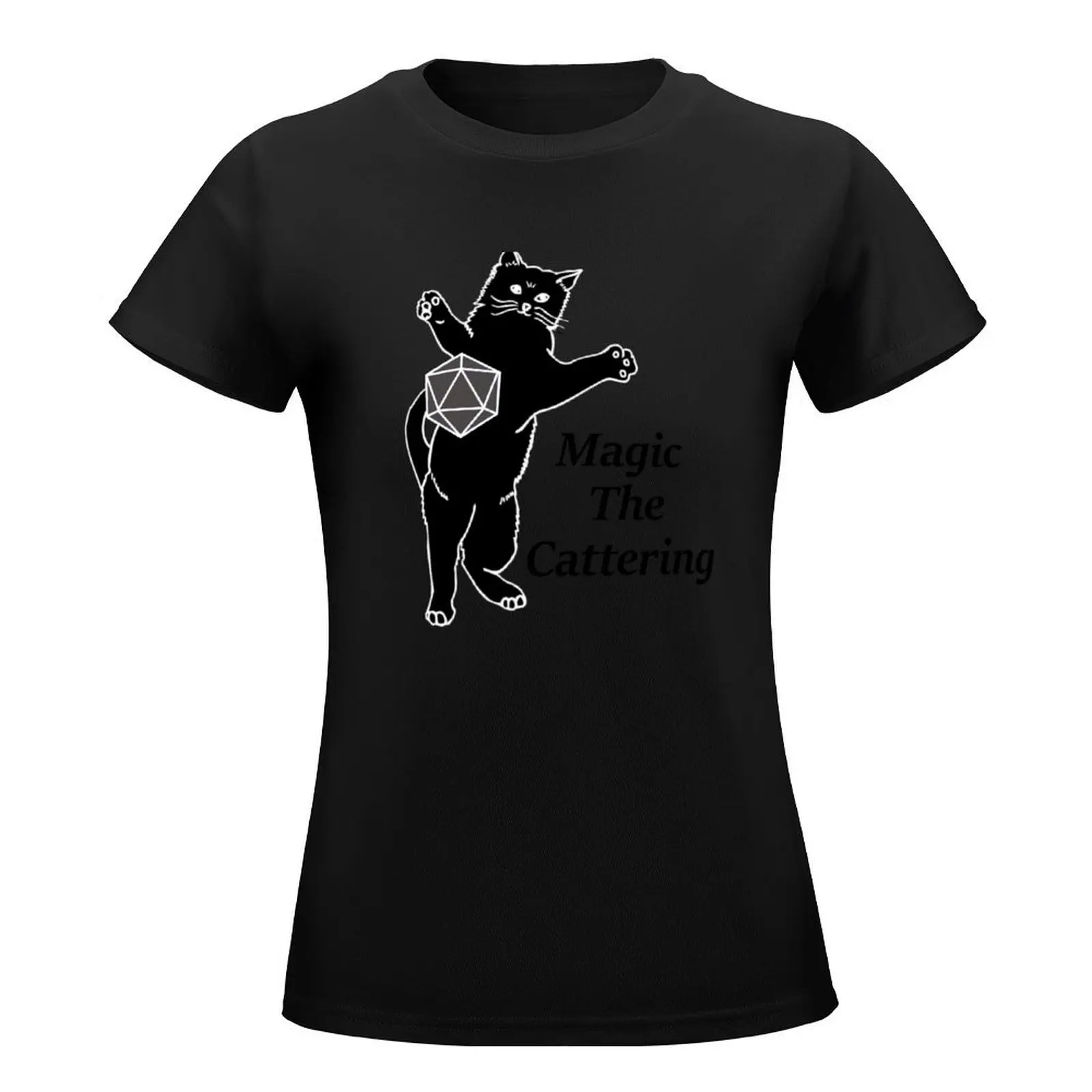 Magic the Cattering T-Shirt customs design your own Aesthetic clothing tees shirts graphic tees Top Women