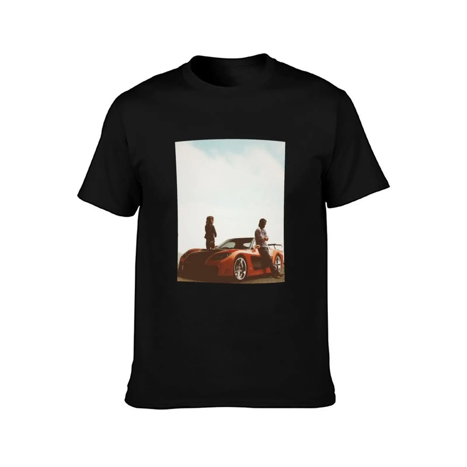 Fast and furious I Han and Gisele T-Shirt t shirts for man cotton funny T-Shirt
