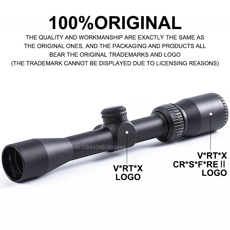 Original V*RT*X Optics Cr*s*f*re Ⅱ 2-7×32 Second Focal Plane(SFP) Hunting Riflescope Dead-Hold BDC Reticle 1 inch/25mm Tube