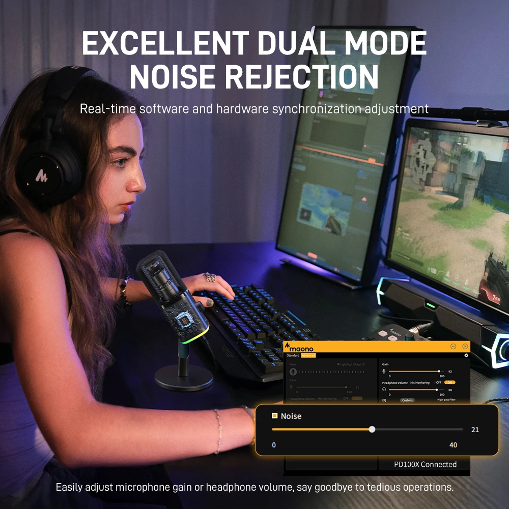 Maono PD100X Gaming Microphone - огляд і ціна Gaming Microphone
