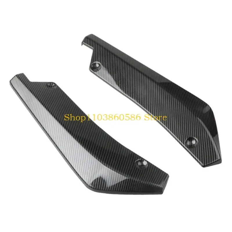 242A Universal Car Rear Bumper Lip Spoiler Diffuser Splitter Rear Spoiler with Screws