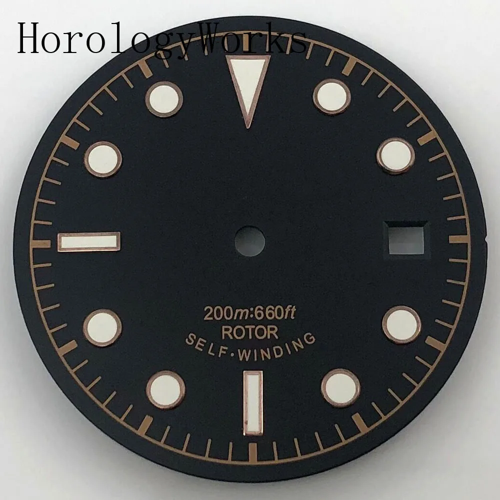 30.5 مللي متر الطلب مضيئة صالح NH35/NH36 ETA2836 Miyota8205/8215/821A Mingzhu2813/3804 حركة