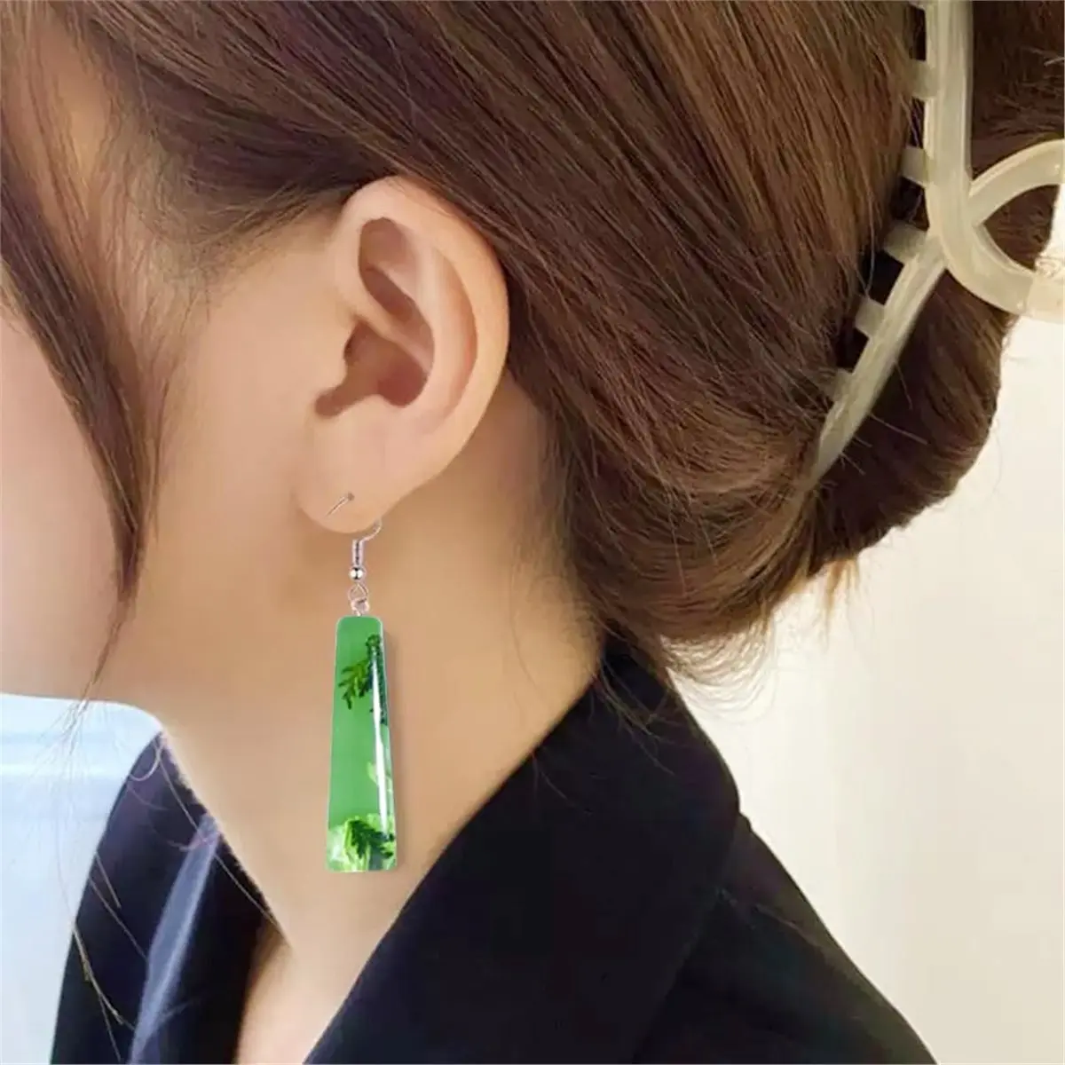 

Надежный комплект форм для сережек из смолы, набор форм для сережек «сделай сам» с крючком для ушей, кольцами для прыжков или серьгами, подвесками, брелками