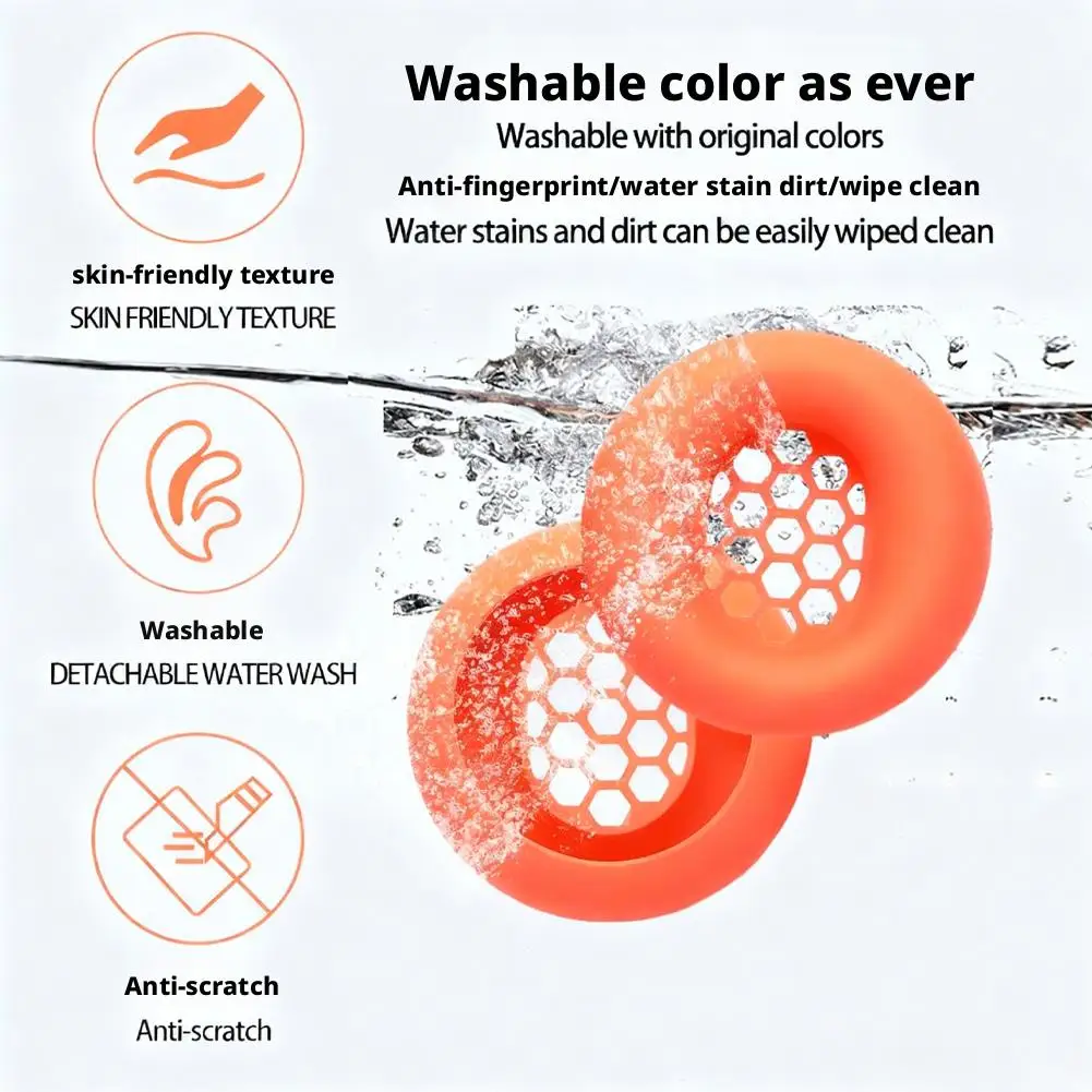 Oorkussens voor CMF by NOTHING Headphone Pro Vervangende oorkussens Pad Covers Zachte siliconen hoofdtelefoon Oorkussens