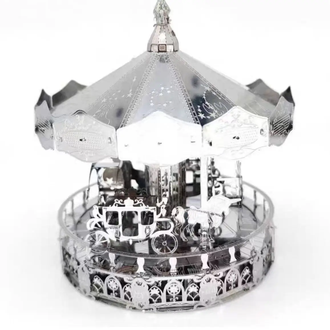 xzxzmm 3D Metal Puzzle model kits DIY Laser Cut Puzzles Jigsaw Toy For Children