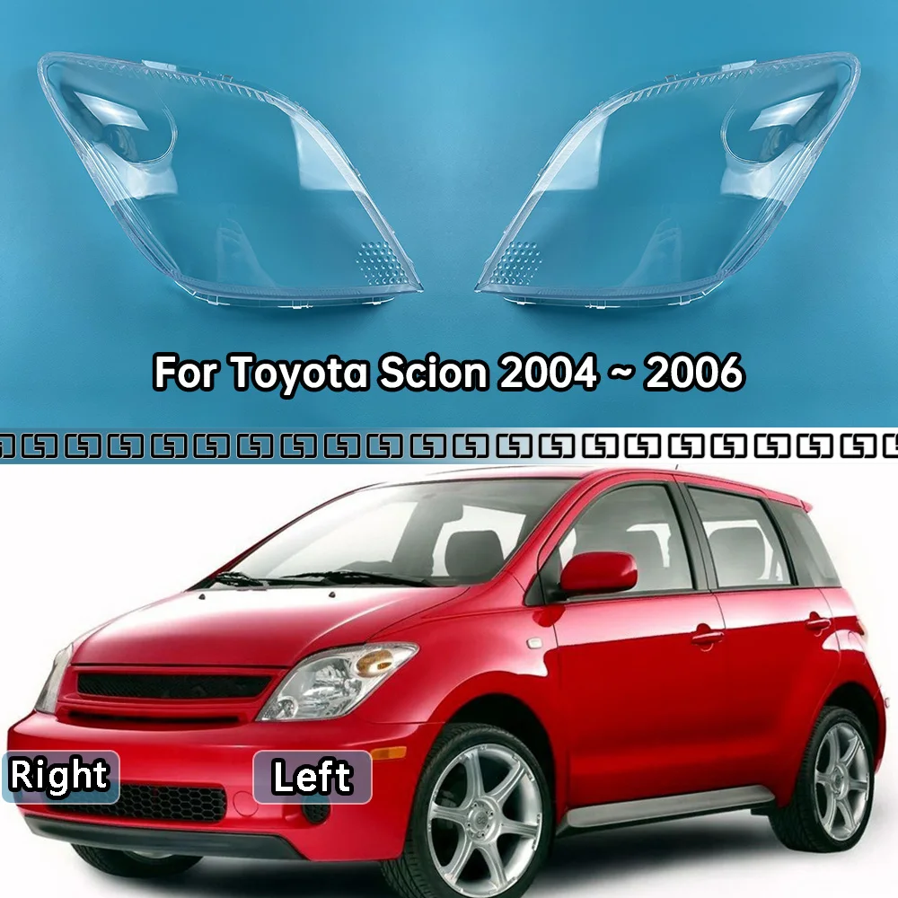 

For Toyota Scion 2004 2005 2006 Headlamp Cover Headlight Shell Transparent Lens Plexiglass Replace Original Lampshade