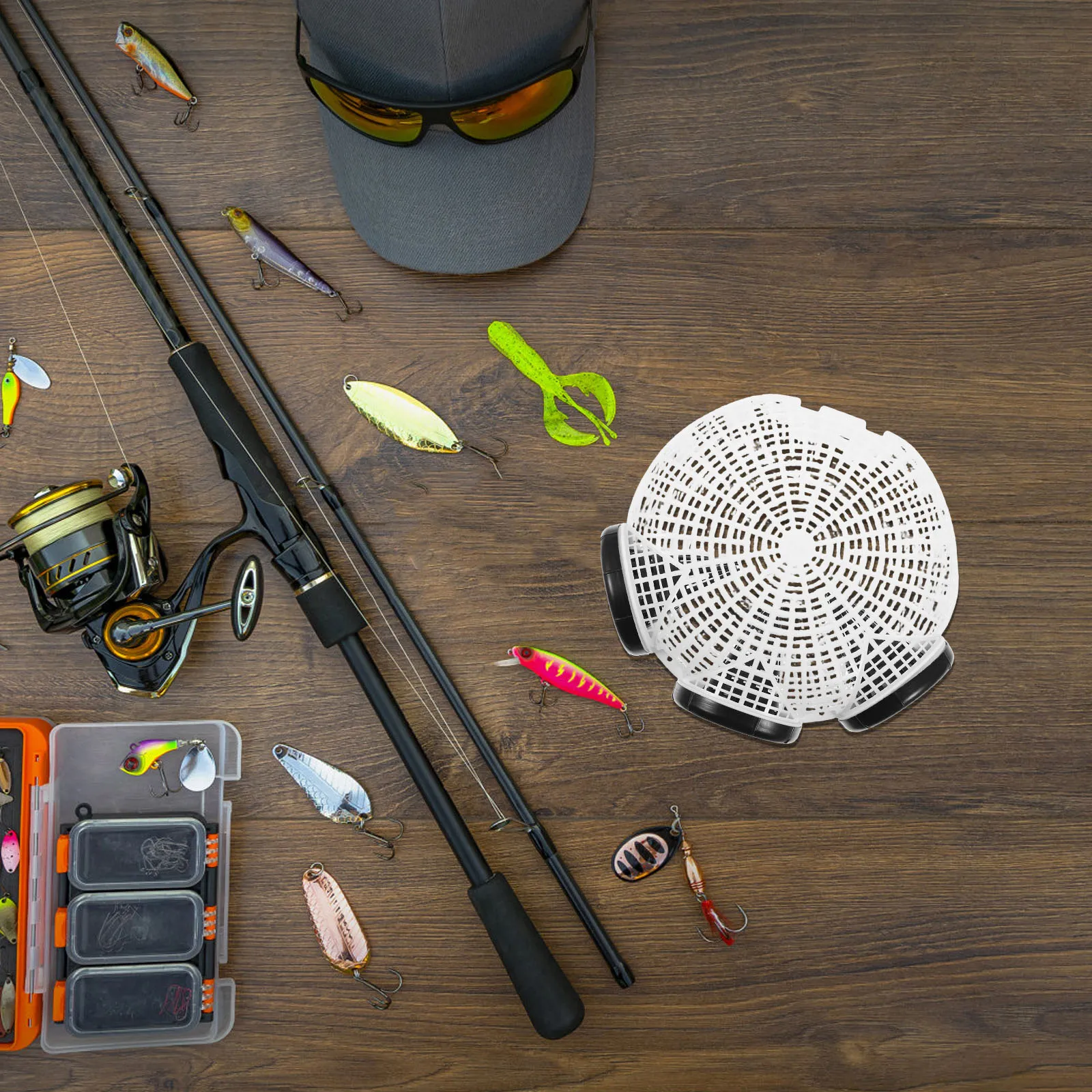 

Eel Cage Fishing Nets Lobster Trap Crab Traps for Crabbing Pp Basket Caught Bait