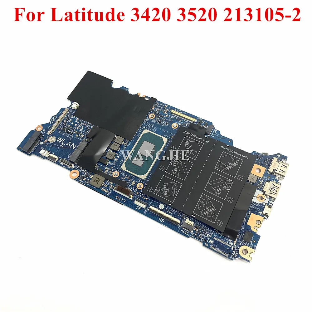 CN-014WMV 014WMV For Dell Latitude 3420 3520 laptop Motherboard 213105-2 03RT7P 213105-2 100% Working