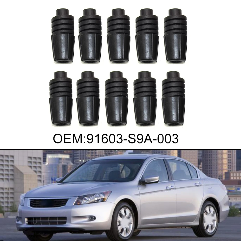 Hood Bumper Cushion Replacement Bumper Bonnet Buffer Push-in Design Direct OEM Replacement Reduces Vibration Noise