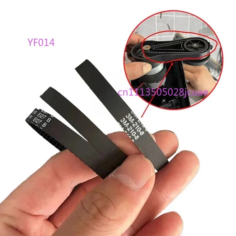 2pcs Vacuum Cleaner Belt 3M-210-8 For Tineco Dreame H1 H12 Repair Parts
