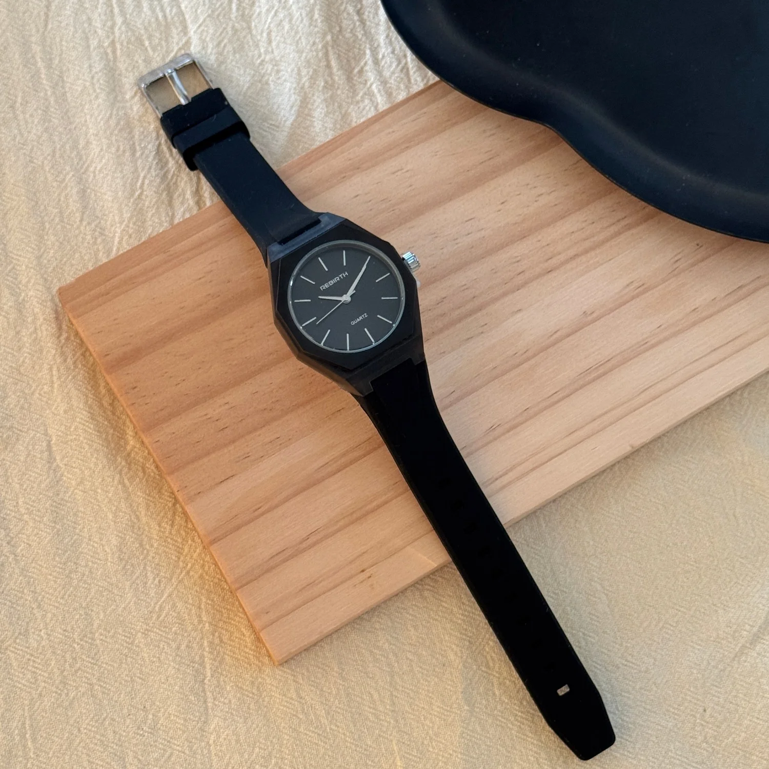 Modische Sport-Armbanduhr mit Silikonarmband, Analoger Quarzmechanismus, Schlichte Skala, Damen-Armbanduhren, Lässige Unisex-Uhren, Studenten- und Paaruhren – Detail 16