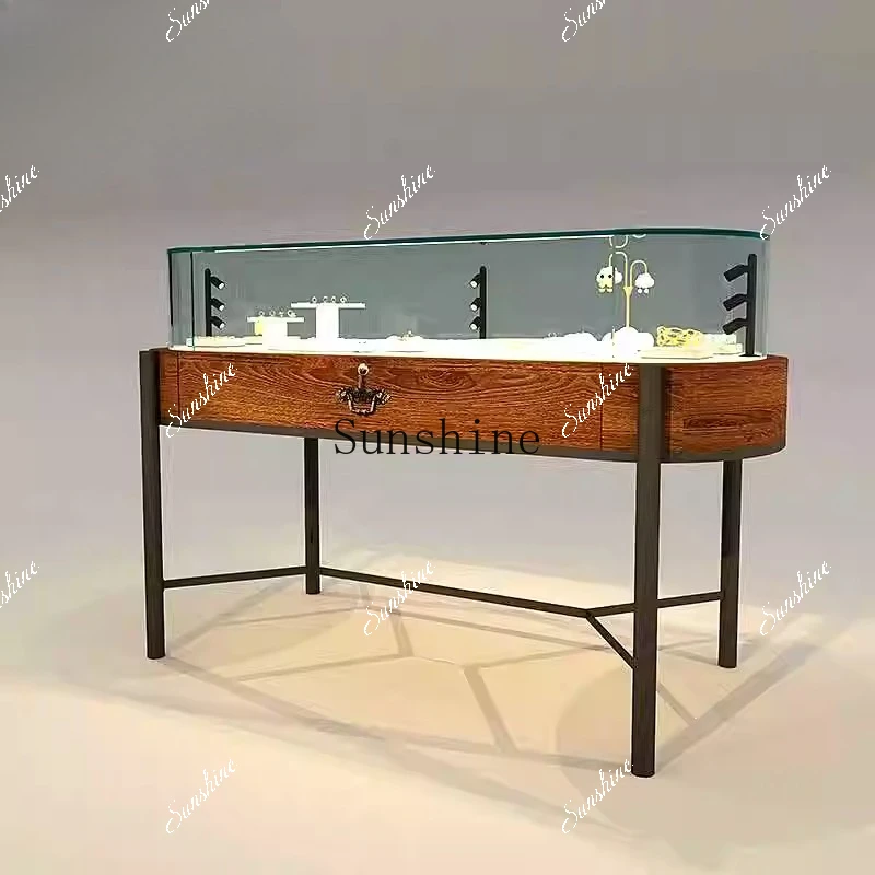 

Museum Antique Jewelry Store Clothing Nakajima Glass Table Display Cabinet FT