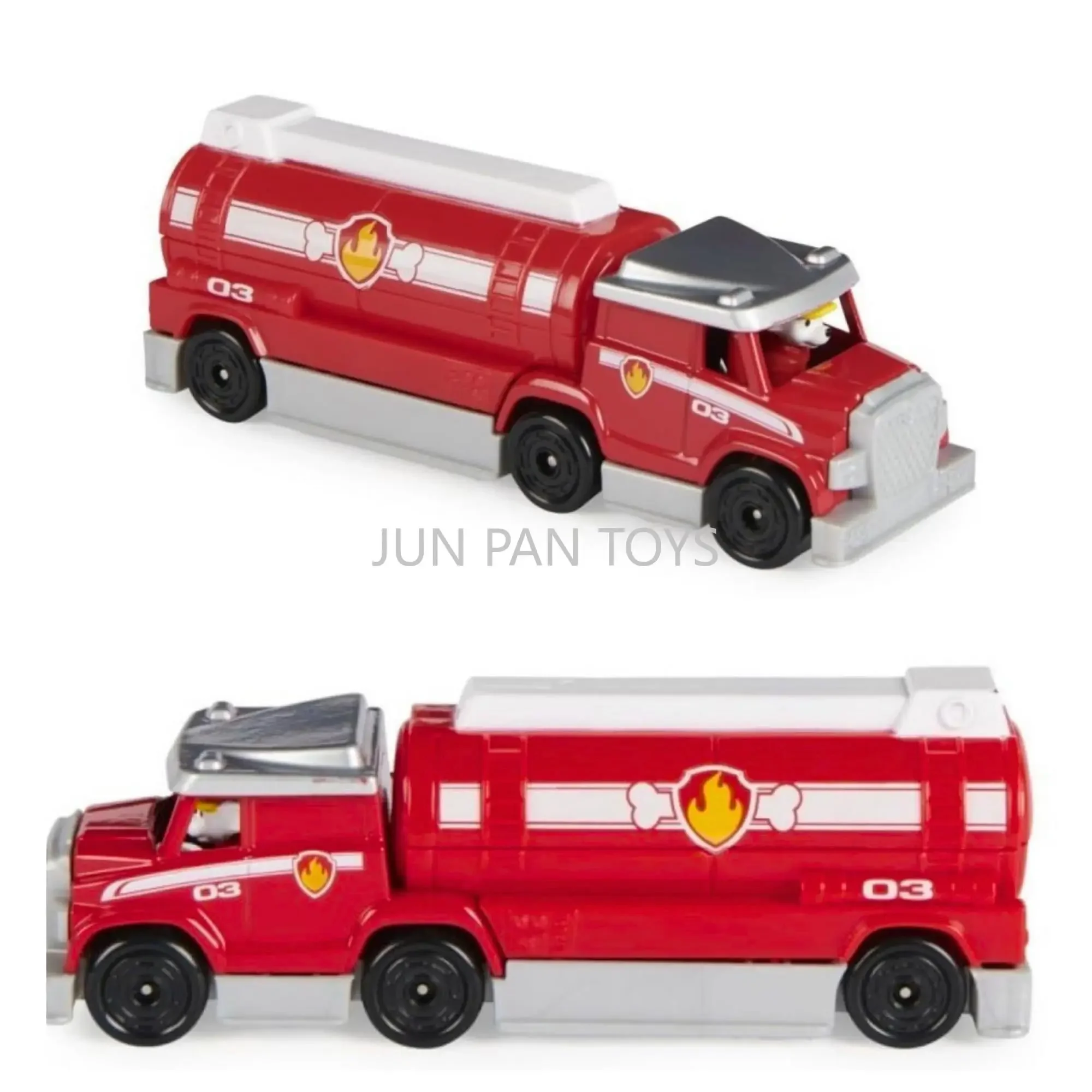 Paw Patrol True Metal Collectible Die-Cast Big Truck Pups Fire Truck Rubble Zuma Marshall Classic Cartoon Children Car Toys 1pc