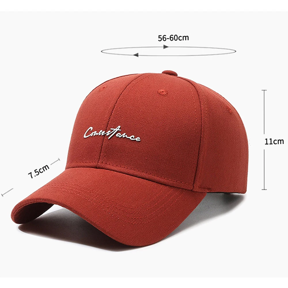 FS Stylish Small Letter Orange Baseball Cap For Men Luxury Brand Women Trucker Caps Winter Outdoor Sports Golf Hat Casquette