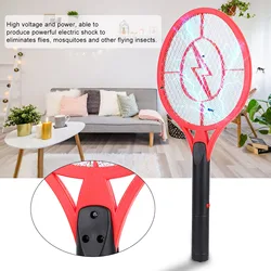 Insects Mosquito Killer Bug Zapper Mosquito Cordless Battery Power Fly Zapper Swatter Useful Electric Racket Summer Home Tool