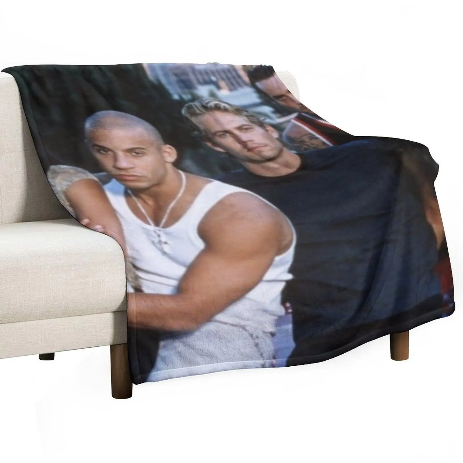 

fast and furious Throw Blanket Loose Winter beds Flannel Fabric Blankets For Sofas Blankets