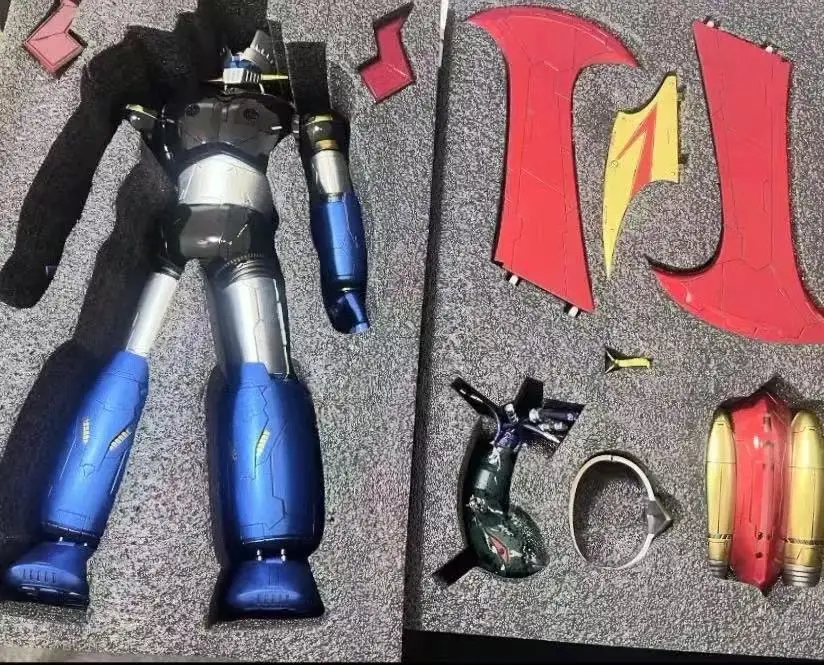 Transforming Toys King Arts Mazinger Z Extra Large CR02 CR-02 Original Black KO Action Figure Robot Toy CollectibleGift