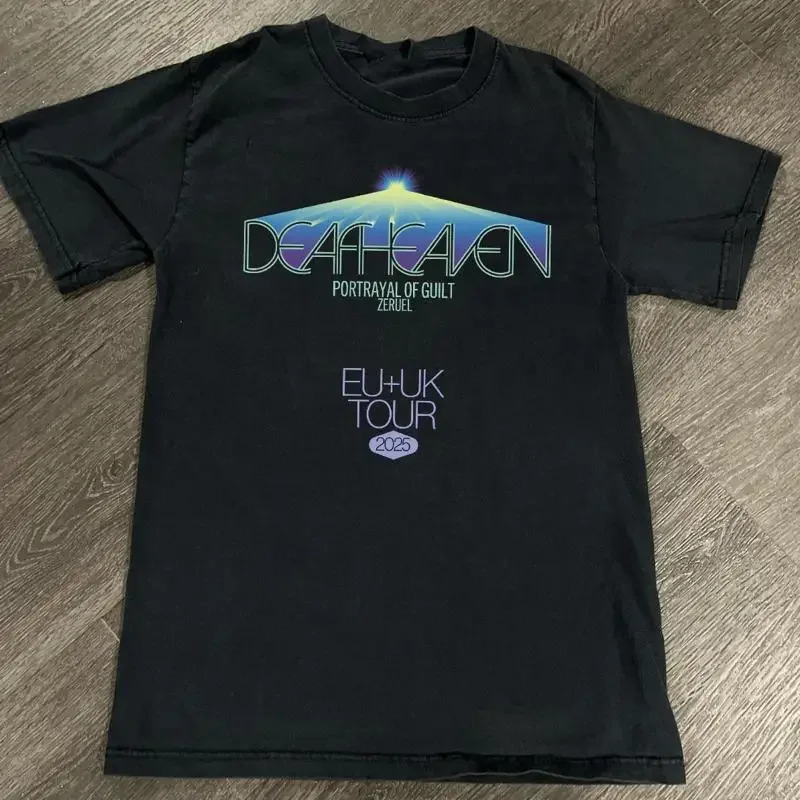 DEAFHEAVEN LOGO EU UK Tour 2025 Full Size T shirt BL1784