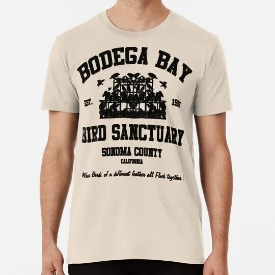 BODEGA BAY BIRD SANCTUARY S to 5XL Made in the USA T-Shirt