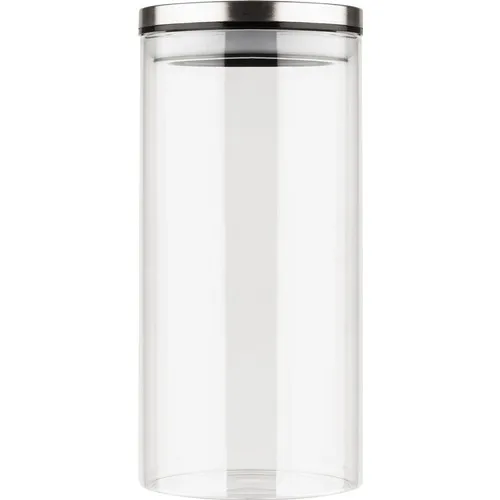 Mama Camilla Metal Lid Borosilicate Glass Jar Spice Storage Container Vacuum