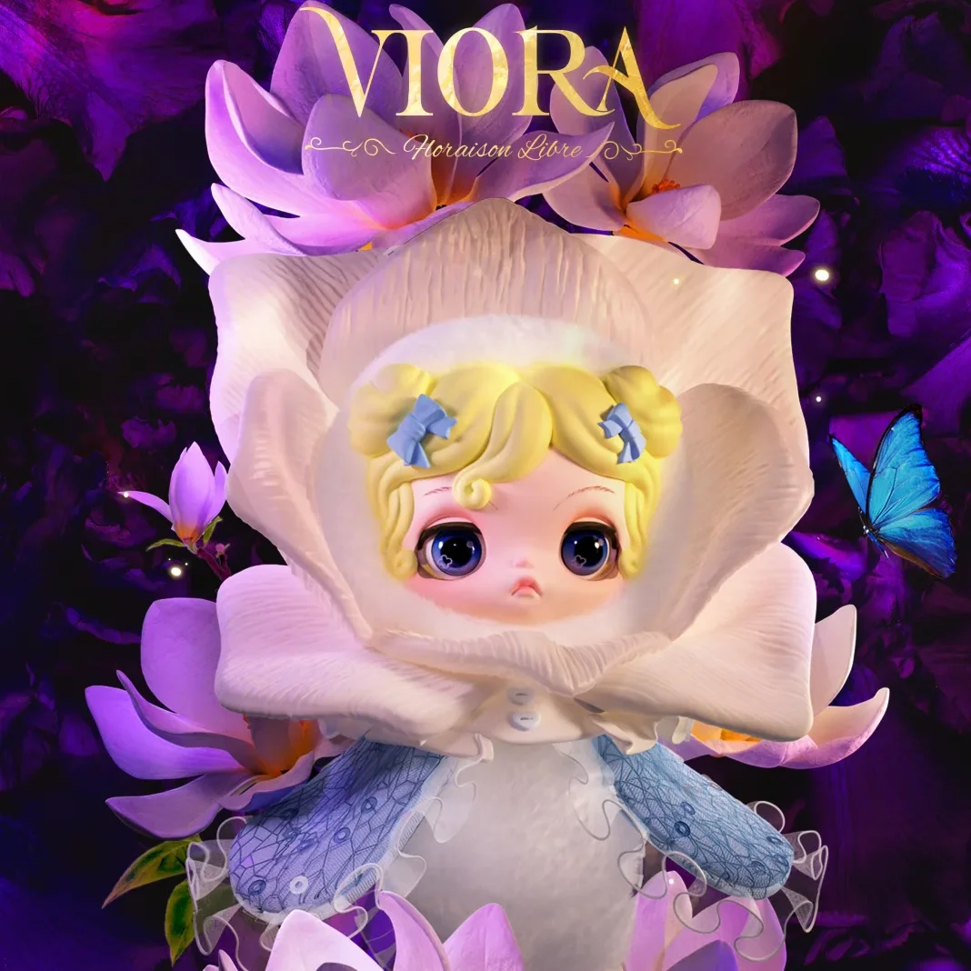 

Authentic Super Genki Factory Viora Not Waiting for Bloom Series Plush Keychain Blind Box Trendy Collectible Cute Plush