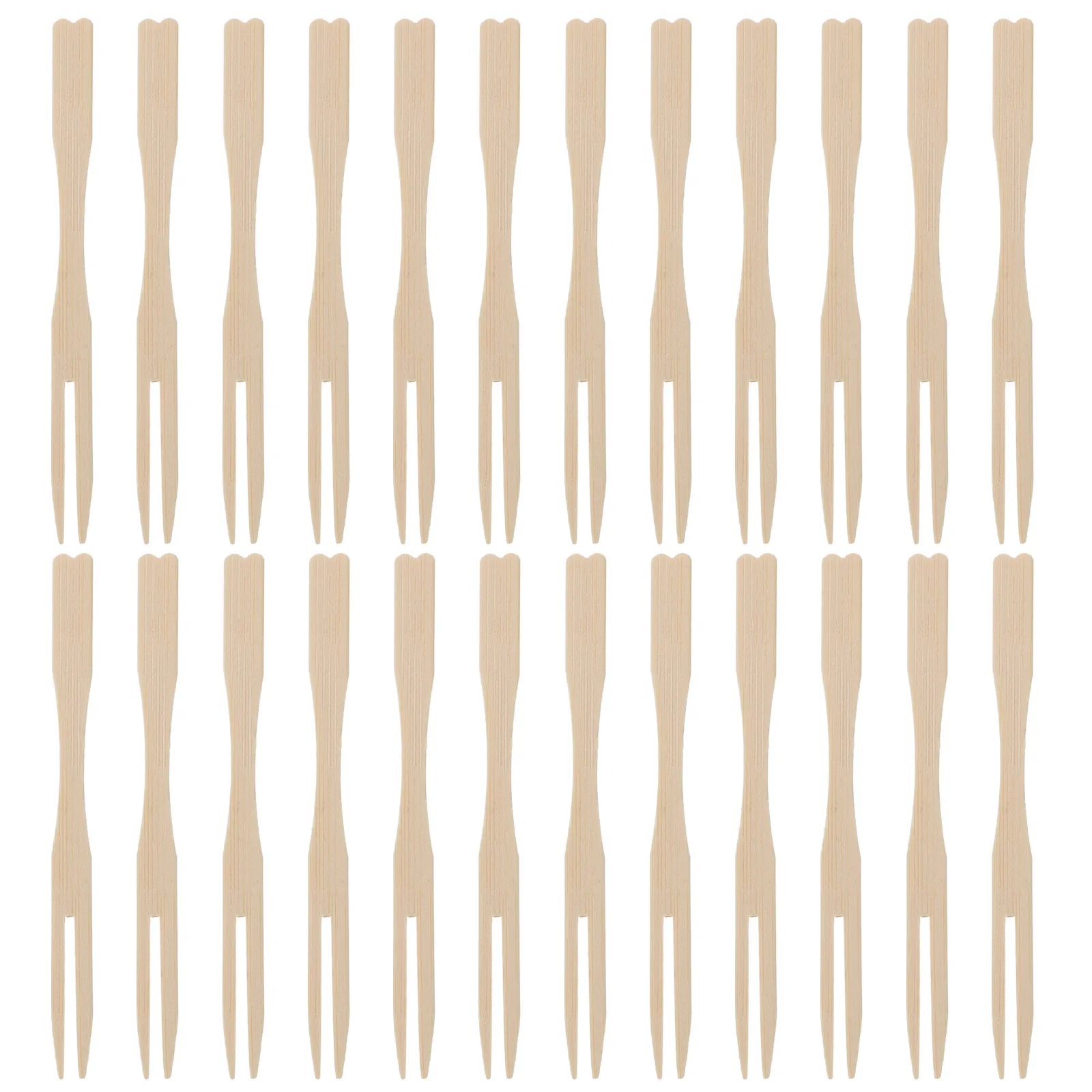 

Bamboo Picks Eco Friendly Disposable Food Sticks Wooden Skewers Appetizer Cocktail Fruit Party Supplies Beige Tone Single Use