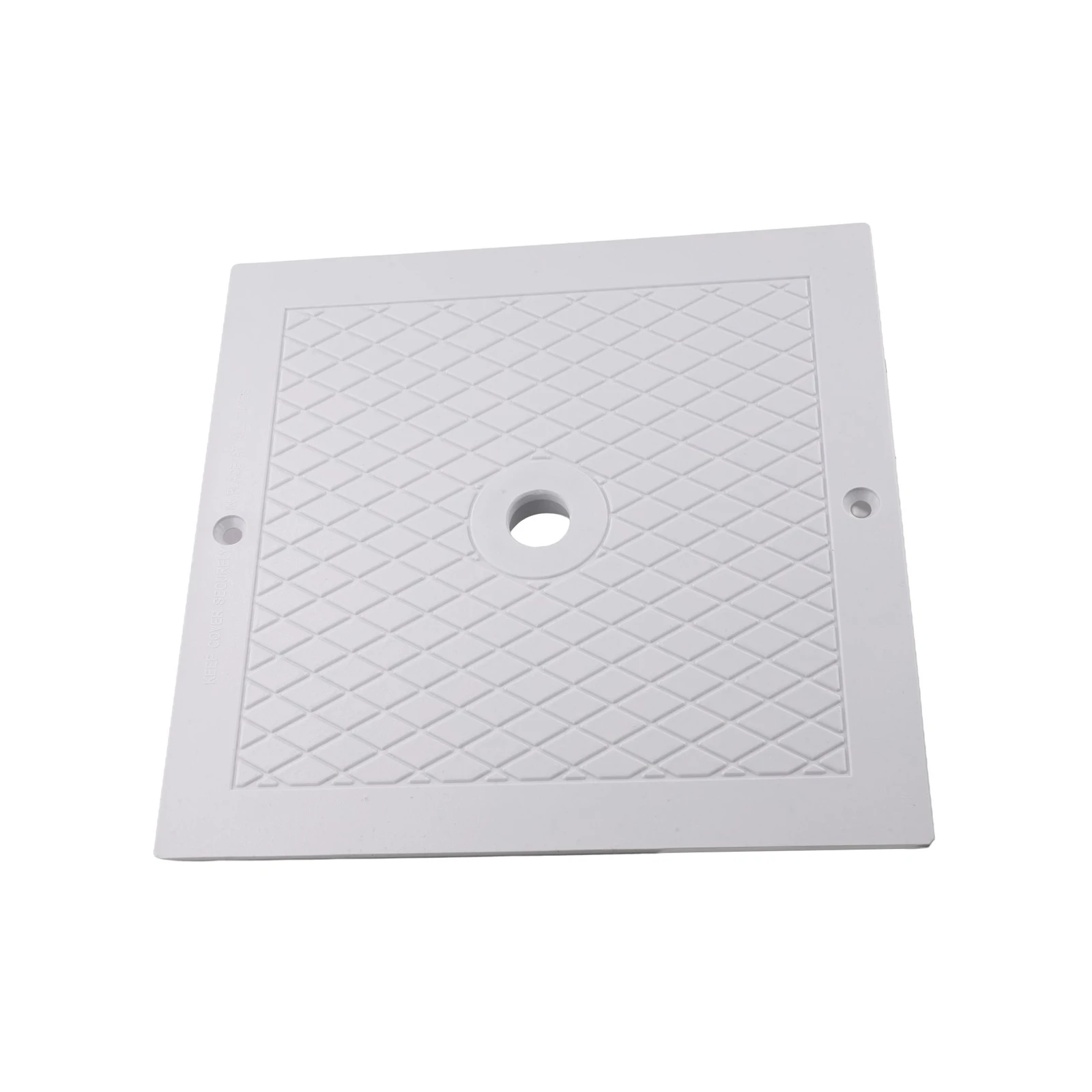 For SP1083 In-ground Pool Pool Cover Pool Cleaning White Heavy Duty Skimmer Lid Accessory Efficient Water Flow