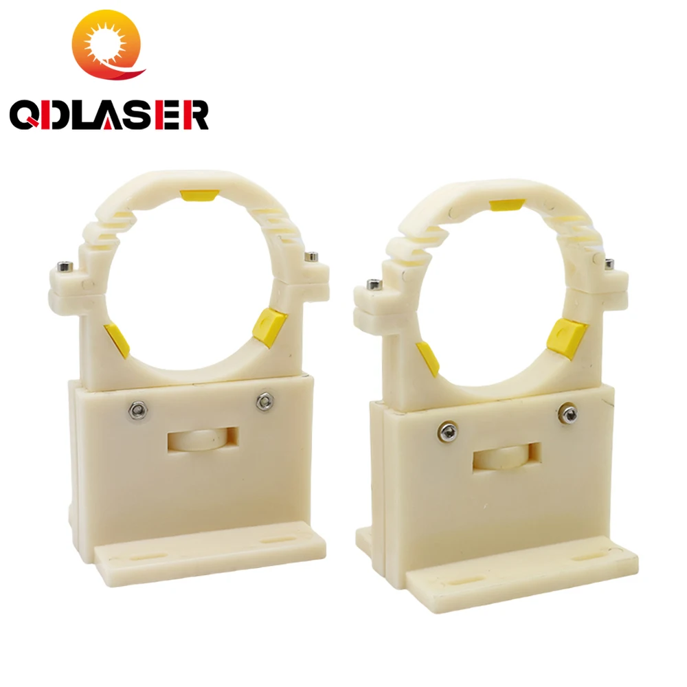 

QLASER Co2 Plastic Laser Tube Holder Support Mount Flexible Diameter 80mm for Laser Engraving Cutting Machine