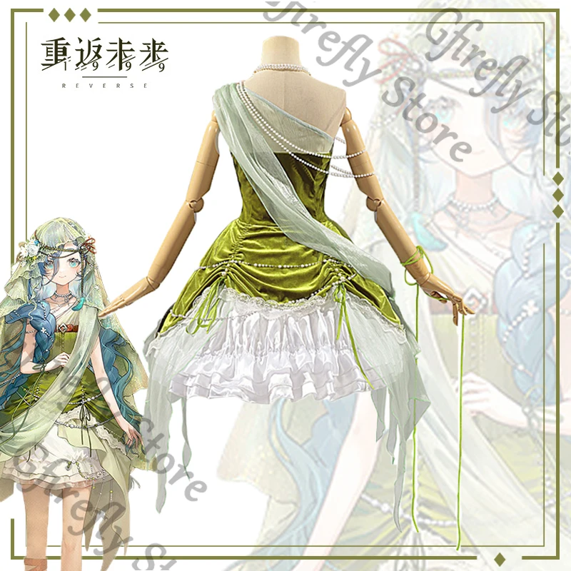 Reverse:1999 Clothes Party Dresses Thirty-Seven Cosplay Props Costume Headdress Ornaments Apparel Comic Exhibition Fitting Set