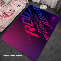 Gaming Room Mat Asus ROG Rugs Foot Carpets Entrance Doormat Bath Rug Floor Mats Anti Slip Mat Home Decor Kitchen Hallway Carpet