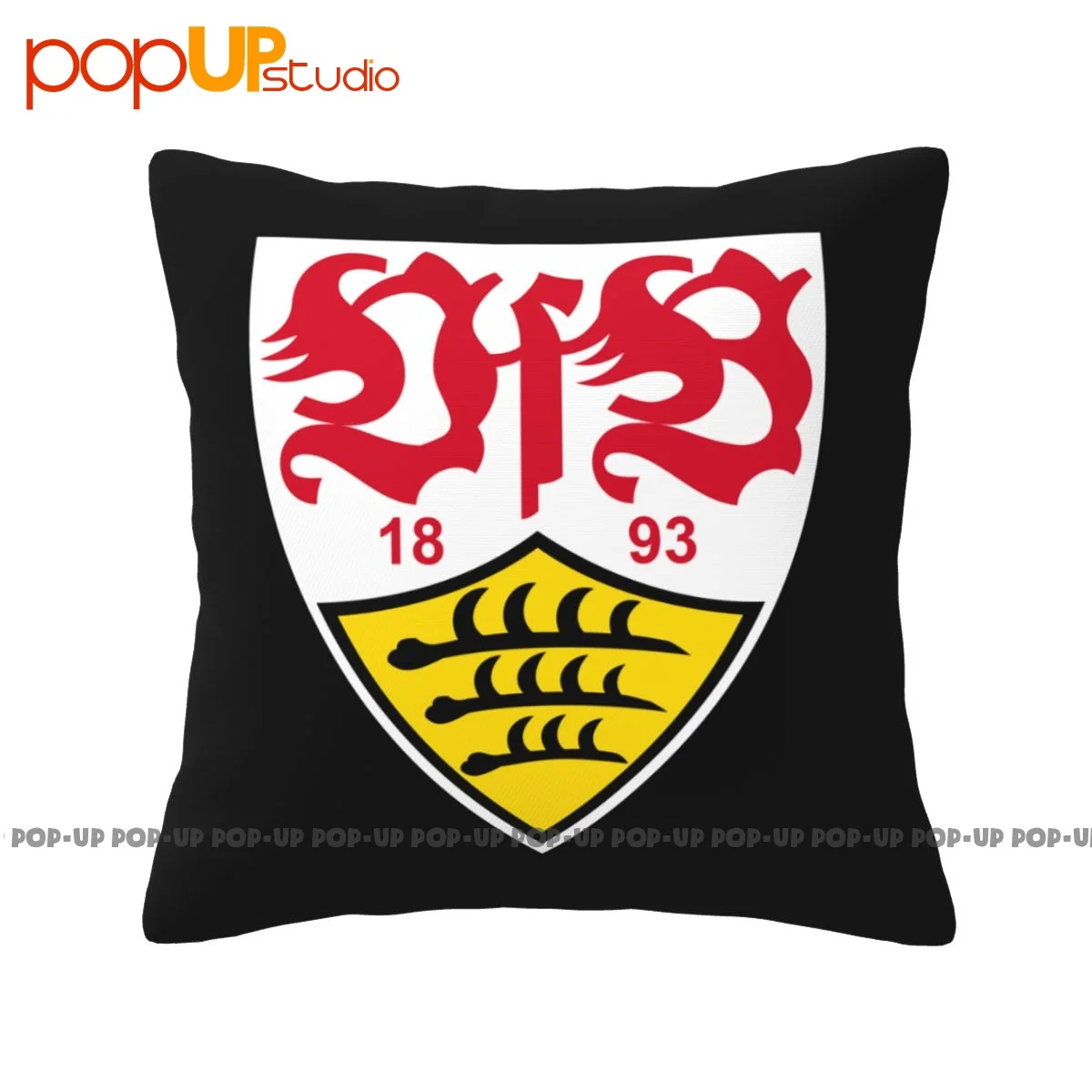 Cozy Vfb Stuttgart Germany Bundesliga Football Soccer Pillowcase Throw Pillow Cover Healthy Customized High Quality