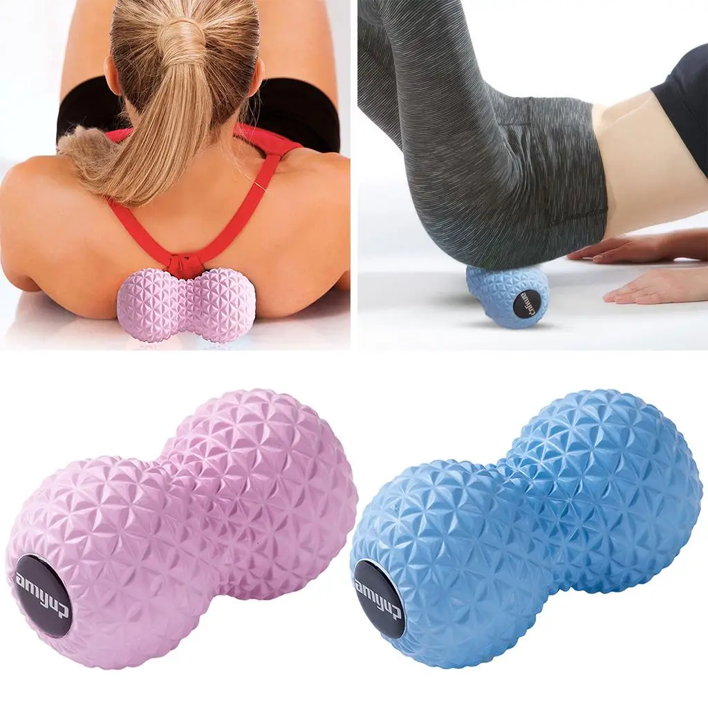 Peanut Massage Ball Double Ball Physical Therapy Fitness Equipments