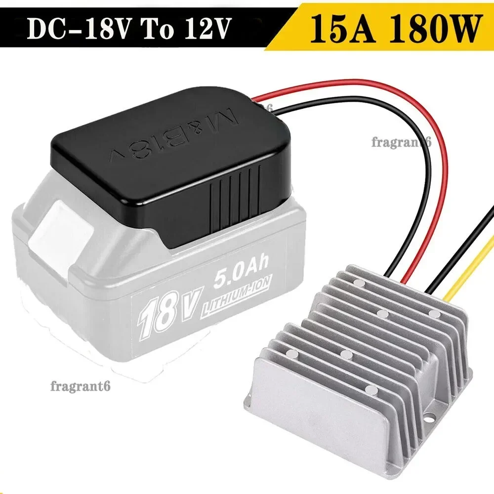 Conversor Step Down para Makita 18v Li-ion Inversor Roda Elétrica Buck Boost Regulador de Tensão dc 12v