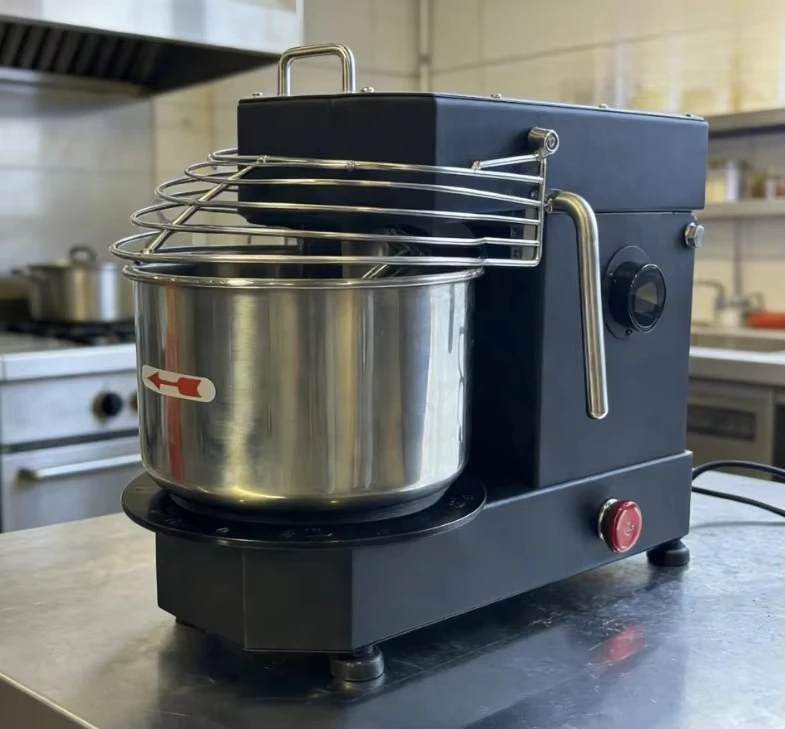 

Manufacturer 5L 10 Liters Stainless Steel Bowl Electric Petrin Tabletop Amasadora Dough Food Cake Spiral Mixer for Home Use