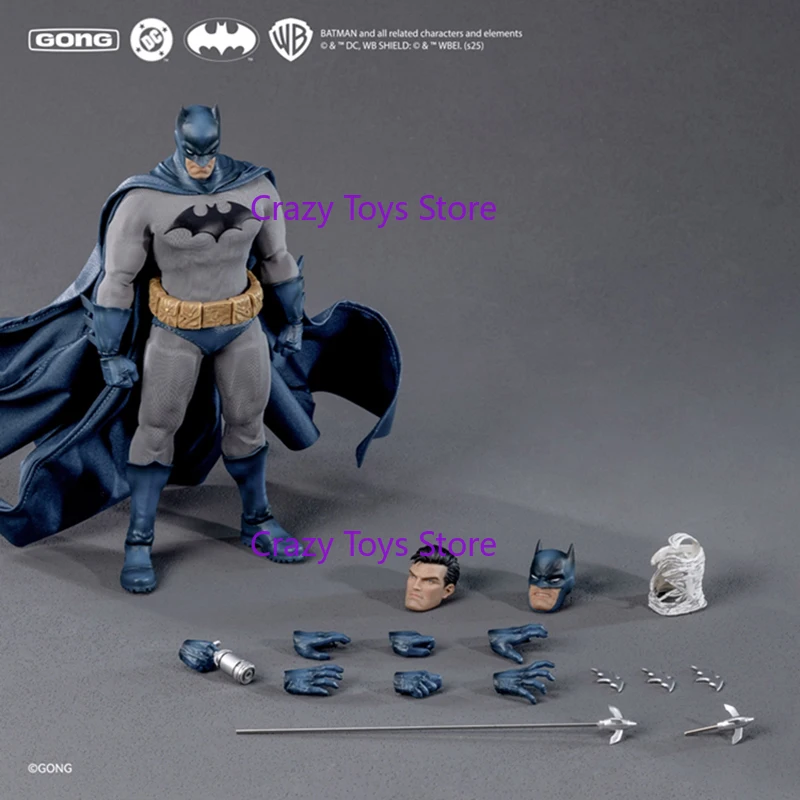 

Оригинальные коллекционные фигурки Gong Studio Batman Hush Series: Бэтмен. Безмолвие, масштаб 1/12, в наличии. Аниме-фигурки, модели игрушек.