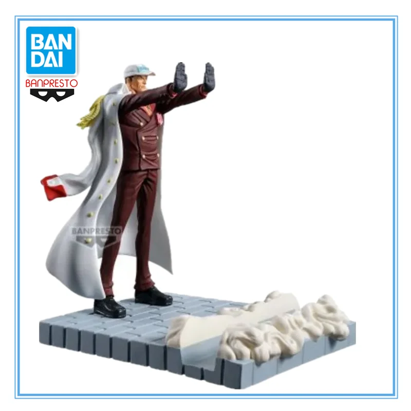 

In Stock Original BANDAI ONE PIECE Sakazuki 12cm PVC Anime Character Model Collection Desktop Ornament Toys Holiday Gifts
