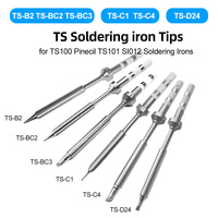 TS-B2 TS-BC2 TS-BC3 TS-C1 TS-C4 TS-D24 Tips For Replacement Pine64 TS100 TS101 SI012 Pinecil Soldering Iron