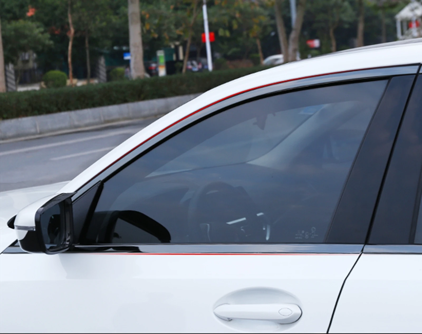 

Декоративные накладки на внешние окна автомобиля, уплотнительные полосы для BMW 3 серии G20 G28 Short Axis 2019-2023, декоративные полосы для дверных рам