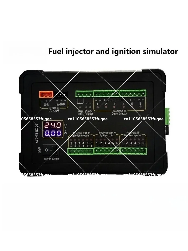 Diesel Fuel Injection & Ignition Simulator ECU Diagnostic Tool for Vehicle Maintenance Platform