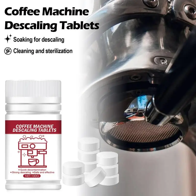 1 Bottle Espresso Coffee Machine Cleaning Tablet Effervescent Tablet Descaling Agent Kitchen Accessories Household Cleaning