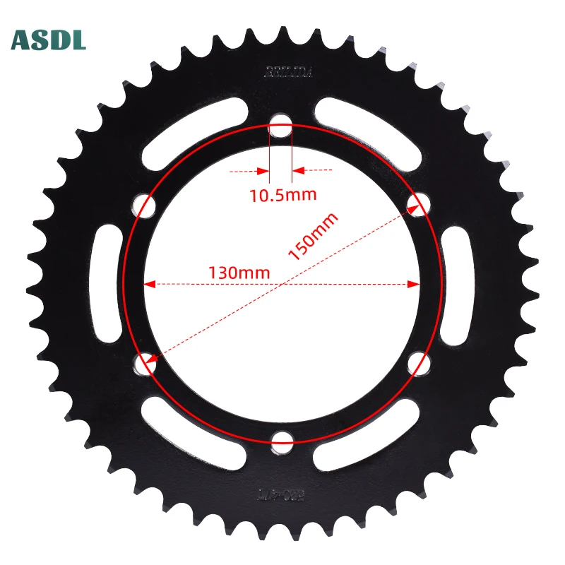 520 47T 15T Motorcycle Front and Rear Sprockets 45 Steel for Honda NX650 M N P R Dominator RD02 1991 1992 1993 1994 NX 650