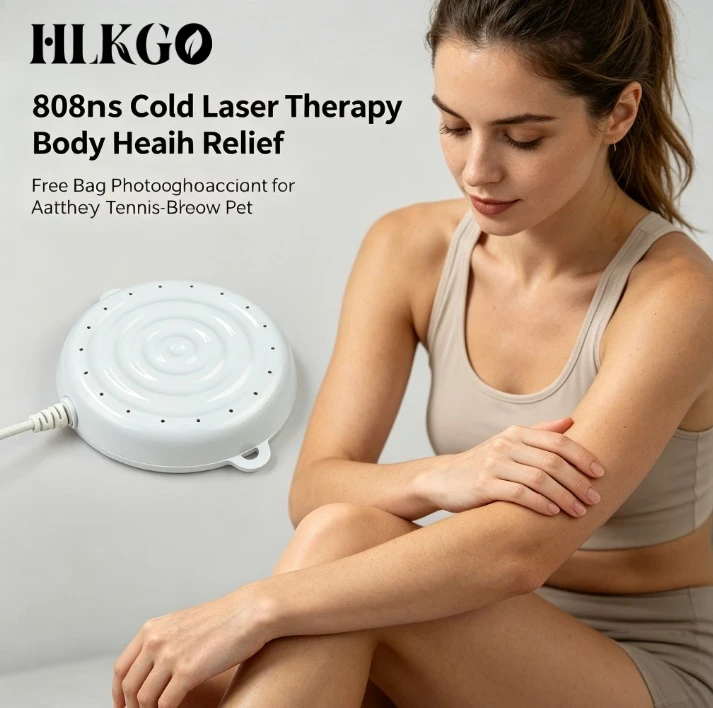 For Arthritis Tennis Elbow Pet 808nm Cold Laser Body Pain Relief Device Free Storage Bag Phototherapy