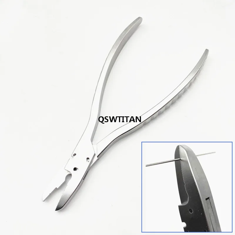 Orthopedic Bending Pliers Veterinary Wire Cutter Kirschner Wire Bending Forceps Multifunctional Bone Scissors