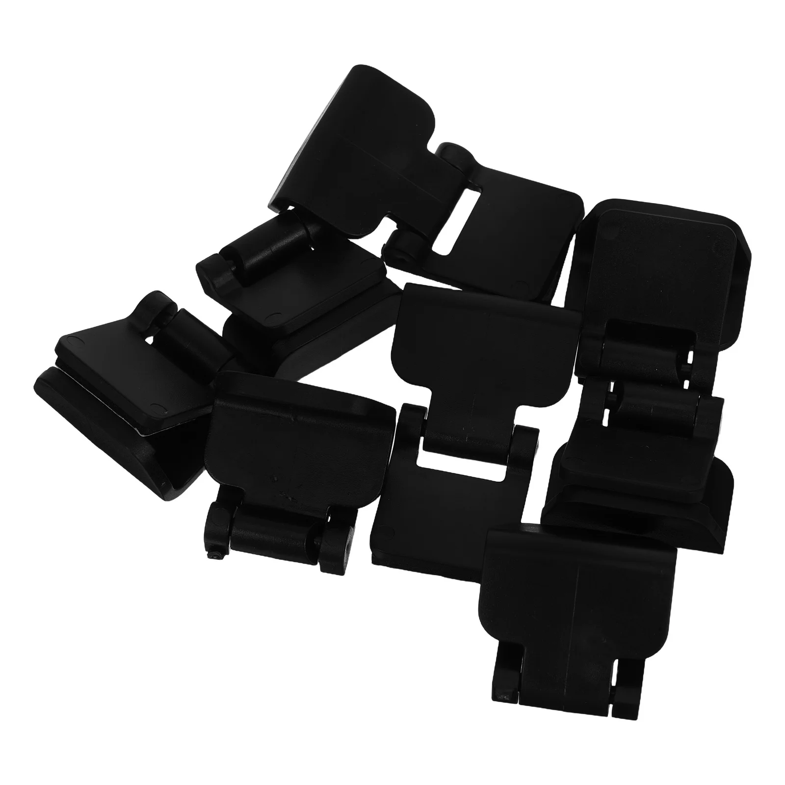 

8pcs Turtle Tank Locks: Escape Proof Clips For Aquarium Terrarium Lid Fasteners Plastic Buckles Reptile Habitat Security Set