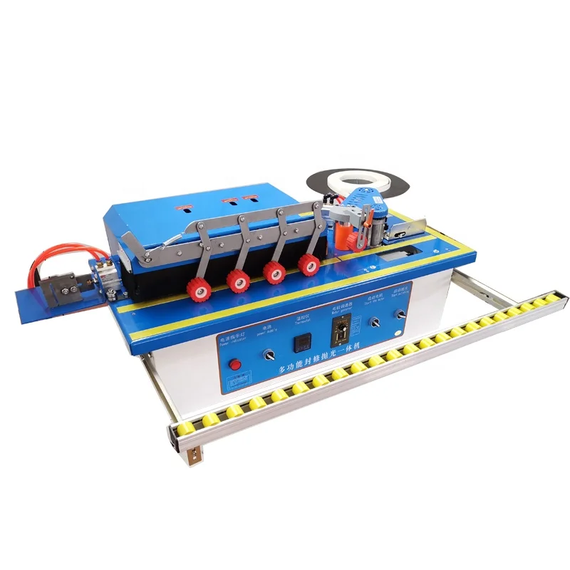 MY70B Furniture Particle Board Manual Pvc Melamine Edge Banding Machine Gluing Trimming Woodworking Tools