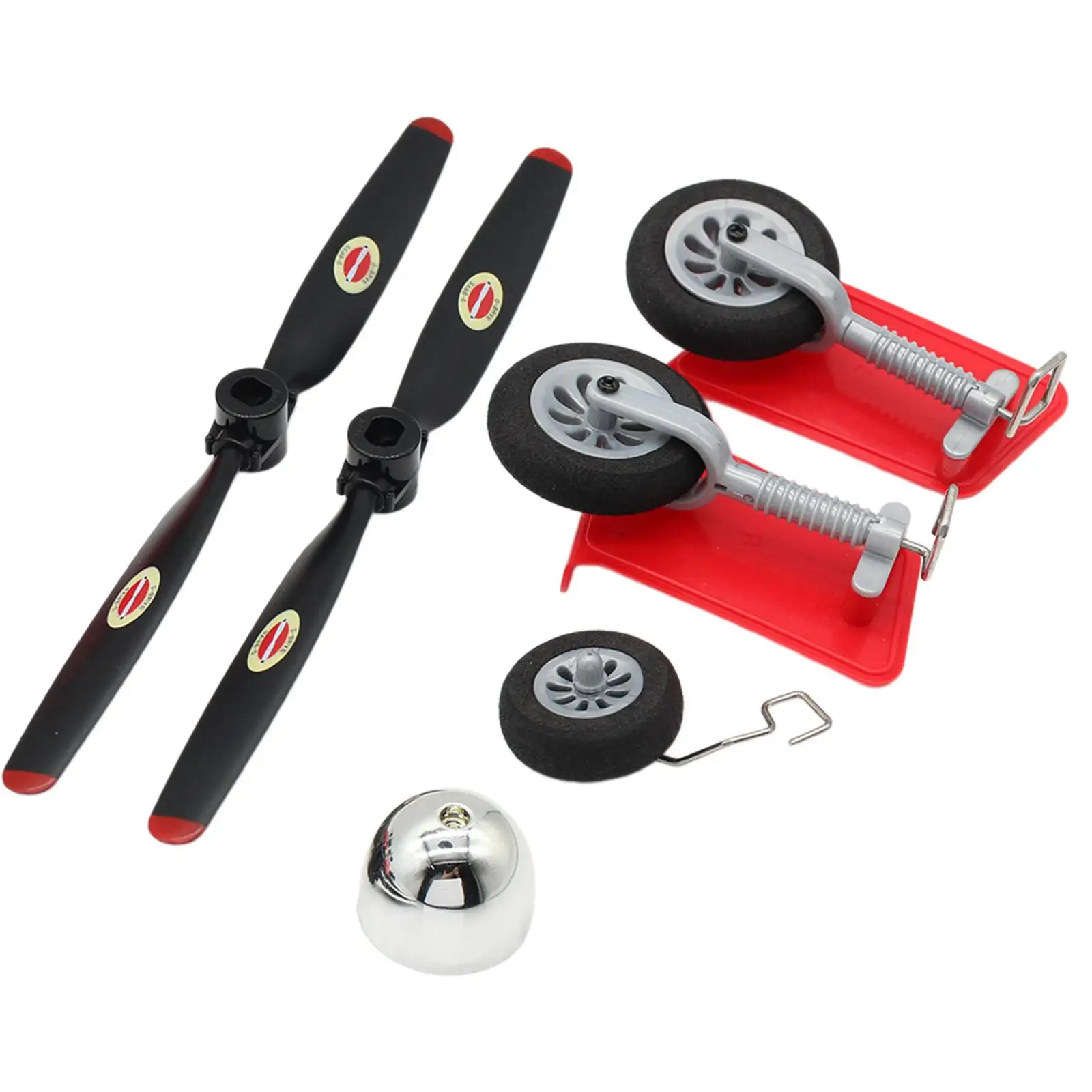 Ensemble de train d'atterrissage artisanal RC de rechange pour hélice Wltoys XK
