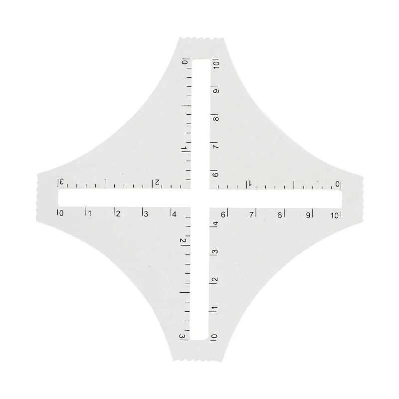 【セール中】編み物、ゲージ、カウンター、織り、セーター、編み物ツール、パッチワーク、縫製ツール用のアクリル透明定規