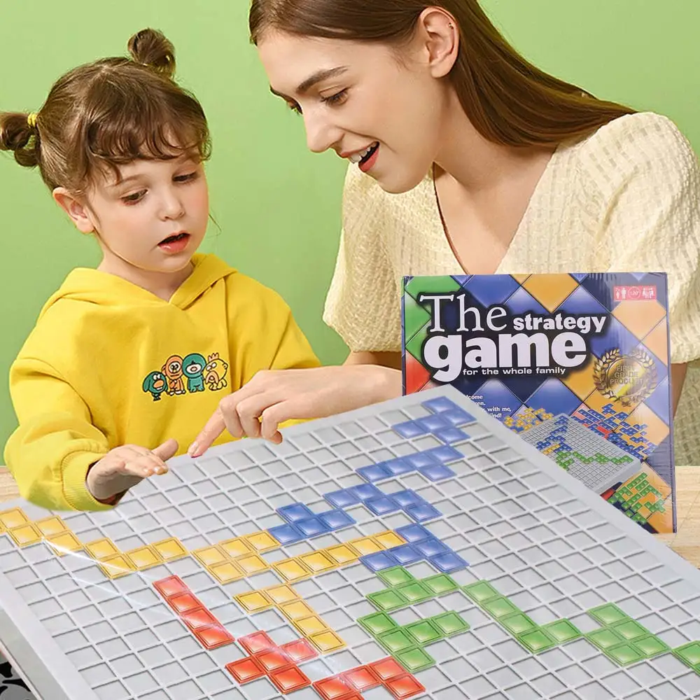 

Squares Game Jigsaw Russia Puzzle block Family Fun Entertainment Strategy Game Blokus Board 4-Person Puzzle Blokus Board Game